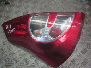 фонарь задний левый Dacia Sandero 1 поколение 2010, 1.4 л., бензин, МКПП, хетчбэк 5 дв.