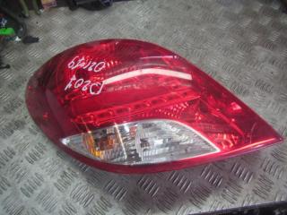 фонарь задний левый Peugeot 207 1 поколение [рестайлинг] 2011, 1.4 л., бензин, МКПП, хетчбэк 5 дв.