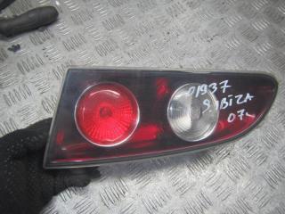 фонарь крышки багажника правый SEAT Ibiza 3 поколение [рестайлинг] 2007, 1.2 л., бензин, МКПП, хетчбэк 5 дв.