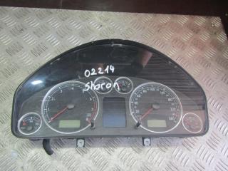 щиток приборов (приборная панель) Volkswagen Sharan 1 поколение [2-й рестайлинг] 2007, 1.8 л., бензин, МКПП, минивэн, 7M3920841A