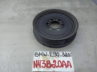 шкив коленвала BMW 3 серия E90/E91 [рестайлинг] 2010, 2.0 л., N43 B20 A, бензин, 7551308