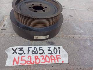 шкив коленвала BMW X3 F25 2011, 3.0 л., N52 B30, бензин, 7577662
