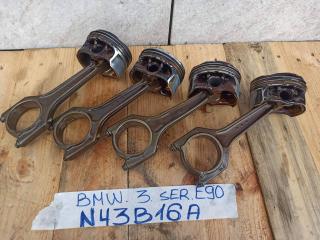 поршень BMW 3 серия E90/E91 [рестайлинг] 2009, 1.6 л., N43 B16 A, бензин