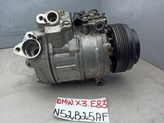 компрессор кондиционера BMW X3 E83 [рестайлинг] 2008, 2.5 л., N52 B25 AF, бензин, 6918749