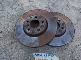диск тормозной передний BMW X1 F48 2017, 1.8 л., дизель, АКПП, 475, полный привод