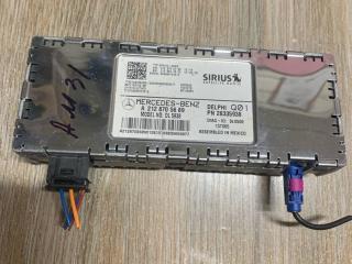 блок радио Mercedes-Benz C-Класс W204/S204/C204 [рестайлинг] 2011, 3.0 л., M 272.947, бензин, АКПП, черный, седан, задний привод, A2128705689