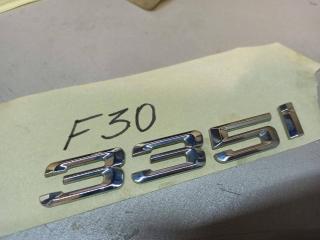 эмблема BMW 3 серия F30/F31/F34 2012, 3.5 л., бензин, АКПП, седан, задний привод