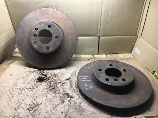 диски тормозные (комплект) BMW X5 E53 [рестайлинг] 2005, M57 D30 (306D2), АКПП, внедорожник 5 дв.