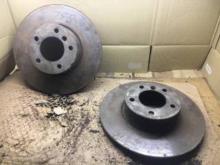 диски тормозные (комплект) BMW 3 серия E90/E91/E92/E93 [рестайлинг] 2008, 2.0 л., N47 D20 C, дизель, АКПП, универсал