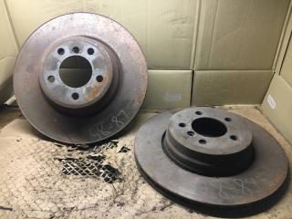 диски тормозные (комплект) BMW 7 серия E65/E66/E67 [рестайлинг] 2006, M57 D30 (306D3), АКПП, седан