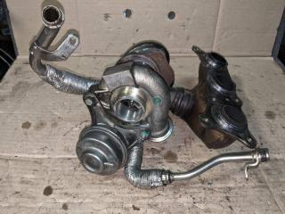 турбина BMW 5 серия E60/E61 2007, 3.0 л., N54 B30 A, бензин, АКПП, белый, седан, задний привод, 11654555419, 4555419, 49131-07225