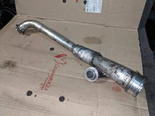 патрубок интеркулера BMW 5 серия E60/E61 2007, 3.0 л., N54 B30 A, бензин, АКПП, белый, седан, задний привод, 7600026