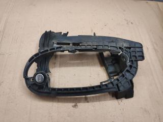 скелет ручки двери передней левой BMW 7 серия E65/E66/E67 [рестайлинг] 2008, 4.8 л., N62 B48 B, бензин, АКПП, серебристый, 7191575, 7191573