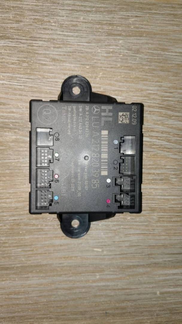 модуль управления двери Mercedes-Benz E-Класс W212/S212/C207/A207 2010, 2.2 л., дизель, АКПП, седан, задний привод, правый руль, A2128203985, 00403646B1 - фото №1