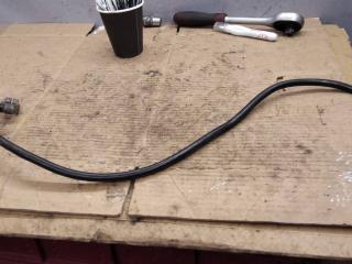 минусовой провод аккумулятора BMW 7 серия E65/E66/E67 [рестайлинг] 2005