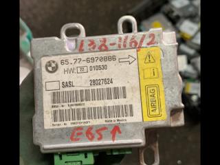блок AirBag BMW 7 серия E65/E66/E67 [рестайлинг] 2006, 3.0 л., дизель, АКПП, седан, 65776970886, 6970886