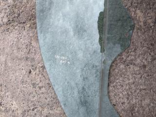 стекло двери передней левой BMW 7 серия E65/E66/E67 [рестайлинг] 2005, M57 D30 (306D3), АКПП, седан, правый руль