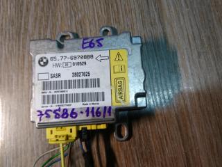 датчик удара BMW 7 серия E65/E66/E67 [рестайлинг] 2007, M57 D30 (306D3), АКПП, черный, седан, 65776970888, 28027625