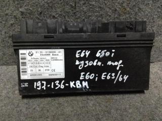 Блок управления BCM (Body Control Module) BMW 6 серия E63/E64 [рестайлинг] 2008, 4.8 л., N62 B48 B, бензин, АКПП, кабриолет, 9136039