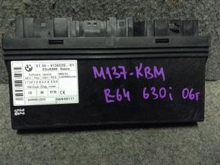 Блок управления BCM (Body Control Module) BMW 6 серия E63/E64 2006, 3.0 л., N52 B30 A, бензин, АКПП, черный, купе, задний привод, правый руль, 61359136039, 9136039