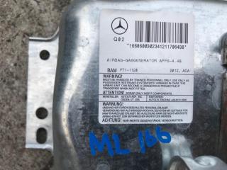 подушка безопасности пассажира Mercedes-Benz M-Класс W166 2012, 2.1 л., OM 651.960, дизель, АКПП, мокрый асфальт, внедорожник 5 дв., A1668600302