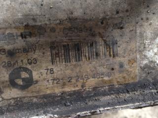 радиатор АКПП BMW 5 серия E60/E61 2005, M57 D30 (306D2), АКПП, синий, седан, 17212249465