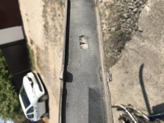 молдинг переднего бампера BMW 7 серия E65/E66/E67 2001, M57 D30 (306D3), АКПП, седан