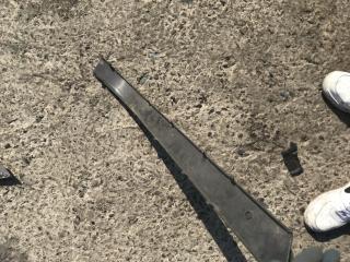 молдинг переднего бампера BMW 7 серия E65/E66/E67 2001, M57 D30 (306D3), АКПП, седан