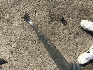 молдинг переднего бампера BMW 7 серия E65/E66/E67 2001, M57 D30 (306D2), АКПП, седан