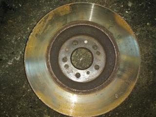 диск тормозной передний Mercedes-Benz M-Класс W164 [рестайлинг] 2010, 3.0 л., OM 642.820, дизель, АКПП, серебристый, внедорожник 5 дв., правый руль