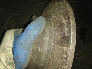 диск тормозной задний Mercedes-Benz E-Класс W212/S212/C207/A207 2011, 1.8 л., M 271.860, бензин, АКПП, черный, кабриолет