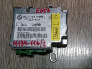 датчик удара BMW 7 серия E65/E66/E67 [рестайлинг] 2006, 4.8 л., N62 B48 B, бензин, АКПП, черный, седан, 65776970886, 6970886, 0000101585, 28027624