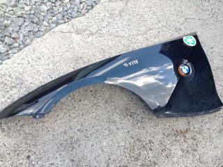 крыло переднее левое BMW Z4 E85 2003, M54 B30 (306S3), МКПП, черный, кабриолет