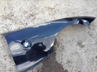 крыло переднее правое BMW Z4 E85 2003, M54 B30 (306S3), МКПП, черный, кабриолет
