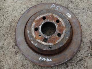 диск тормозной задний Mercedes-Benz M-Класс W164 [рестайлинг] 2010, 3.5 л., M 272.967, бензин, АКПП, внедорожник 5 дв.