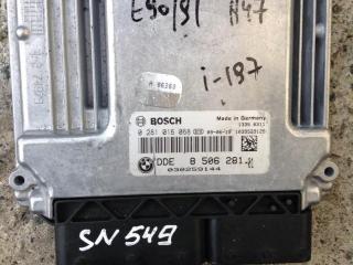 блок управления двигателем BMW 1 серия E81/E82/E87/E88 2006, 2.0 л., N47 D20 A, дизель, АКПП, хетчбэк 5 дв., 8506281, 7812501