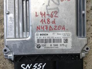 блок управления двигателем BMW 1 серия E81/E82/E87/E88 2006, 2.0 л., N47 D20 A, дизель, АКПП, хетчбэк 5 дв., 8506375, 8577664