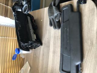 козырек солнцезащитный Mercedes-Benz SLK-Класс R171 2006, 3.5 л., M 272.963, бензин, АКПП, серебристый, кабриолет