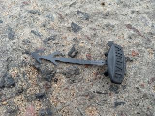 заглушка заднего бампера под крюк BMW X3 E83 [рестайлинг] 2007, 3.0 л., N52 B30 A, бензин, АКПП, внедорожник 5 дв.