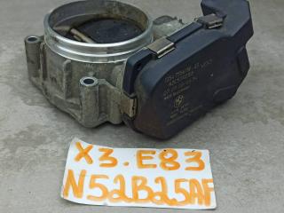 заслонка дроссельная BMW X3 E83 [рестайлинг] 2008, 2.5 л., N52 B25 AF, бензин, 7556118