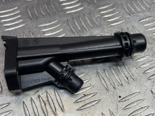 фланец (тройник) системы охлаждения BMW X5 E70 [рестайлинг] 2011, 3.0 л., N57 D30 A, дизель, 7803751