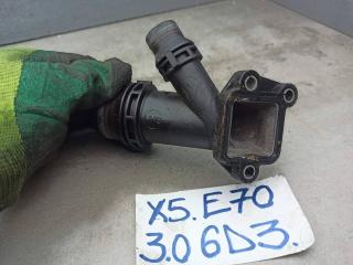 фланец (тройник) системы охлаждения BMW X5 E70 2008, M57 D30 (306D3), 2247744