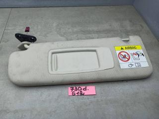 козырек солнцезащитный BMW 7 серия G11/G12 2017, 3.0 л., дизель