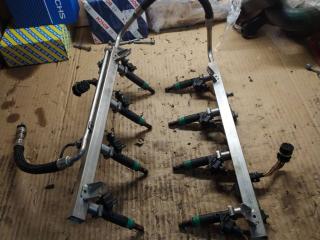 топливная рампа BMW X5 E70 (2006 - 2010), 4.8 л., N62 B48 A, бензин