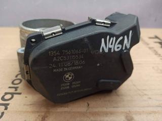 заслонка дроссельная BMW 3 серия E90/E91 [рестайлинг] 2009, 2.0 л., N46 B20 BD, бензин, 7561066