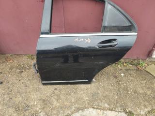 дверь задняя левая Mercedes-Benz C-Класс W204/S204/C204 [рестайлинг] 2011, 3.0 л., M 272.947, бензин, АКПП, черный, седан, задний привод