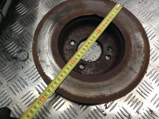 диск тормозной передний Mini Cooper 1 поколение 2001, 1.6 л., W10 B16 A, бензин, АКПП, красный, хетчбэк 5 дв.