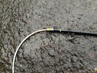 трос ручника BMW 3 серия F30/F31 [рестайлинг] 2018, 2.0 л., B48 B20 A, бензин, АКПП, седан, правый руль, 6792266