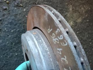 диск тормозной задний BMW 6 серия E63/E64 [рестайлинг] 2008, 3.0 л., N52 B30 A, бензин, АКПП, купе