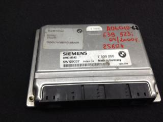 блок управления двигателем BMW 5 серия E39 2000, 2.5 л., M52 B25 (256S3), бензин, АКПП, седан, 7500255, 13617500255, 7501873